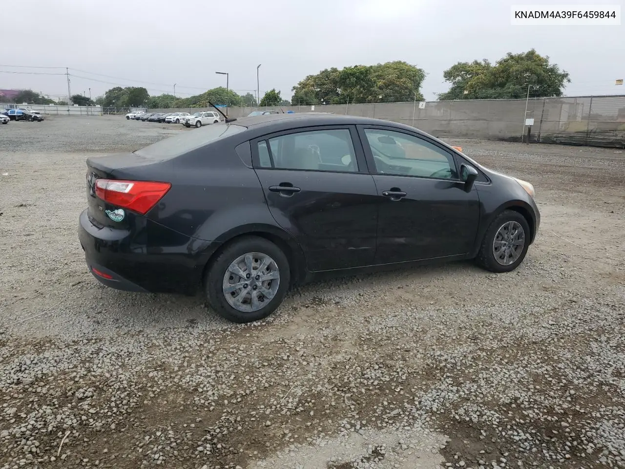 2015 Kia Rio Lx VIN: KNADM4A39F6459844 Lot: 62915255