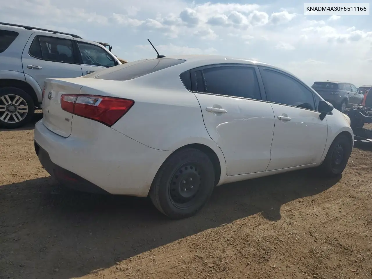 2015 Kia Rio Lx VIN: KNADM4A30F6511166 Lot: 63079815