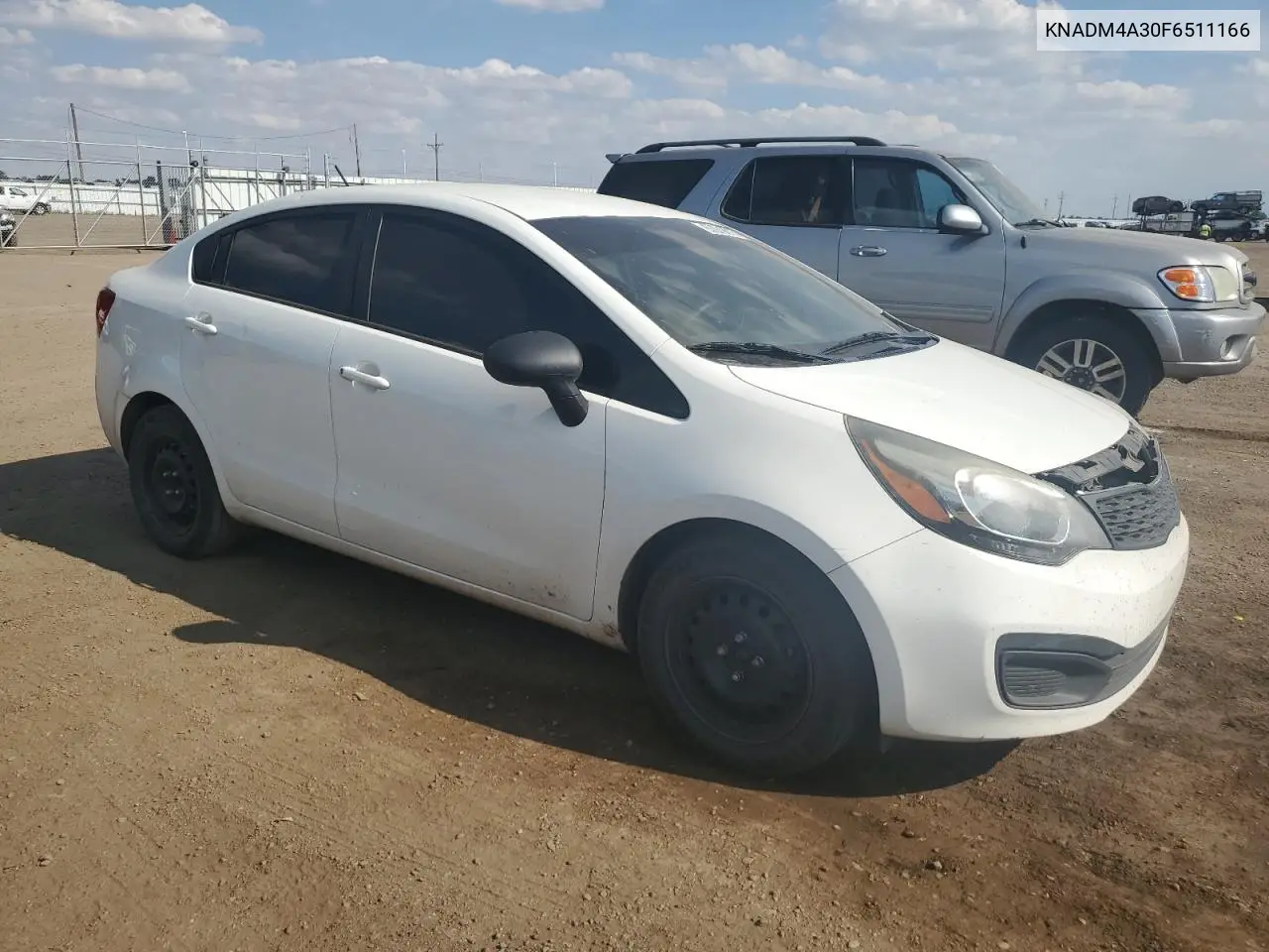 2015 Kia Rio Lx VIN: KNADM4A30F6511166 Lot: 63079815