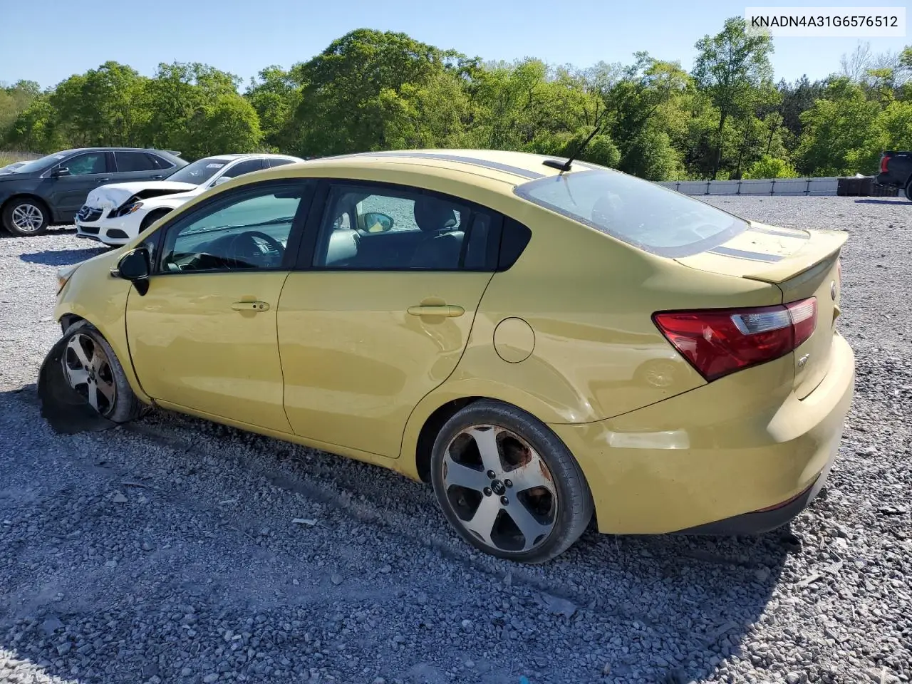2016 Kia Rio Ex VIN: KNADN4A31G6576512 Lot: 52955195