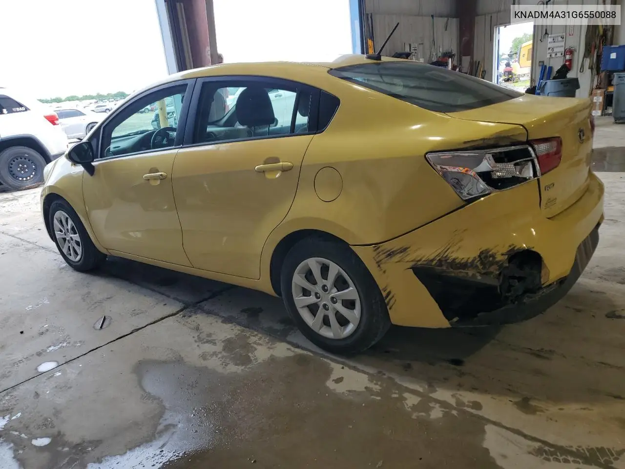 2016 Kia Rio Lx VIN: KNADM4A31G6550088 Lot: 56106885