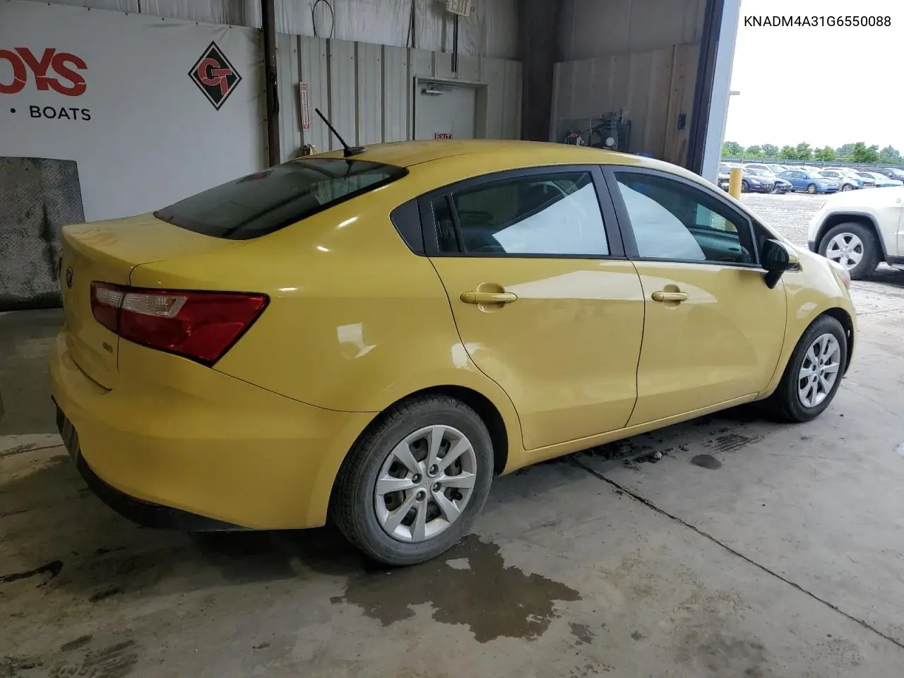 2016 Kia Rio Lx VIN: KNADM4A31G6550088 Lot: 56106885