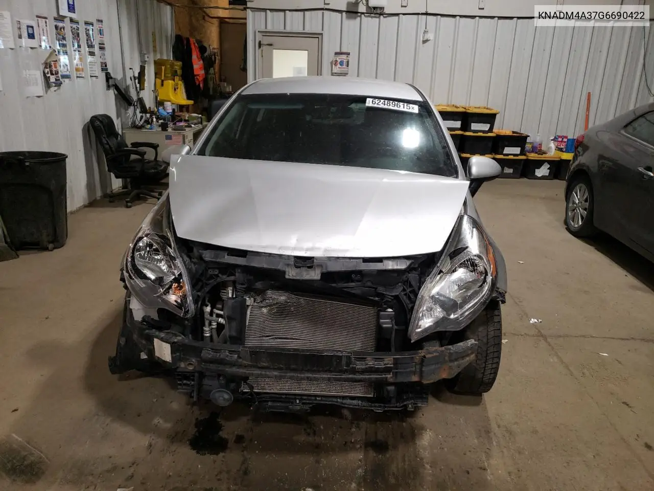 2016 Kia Rio Lx VIN: KNADM4A37G6690422 Lot: 62489615