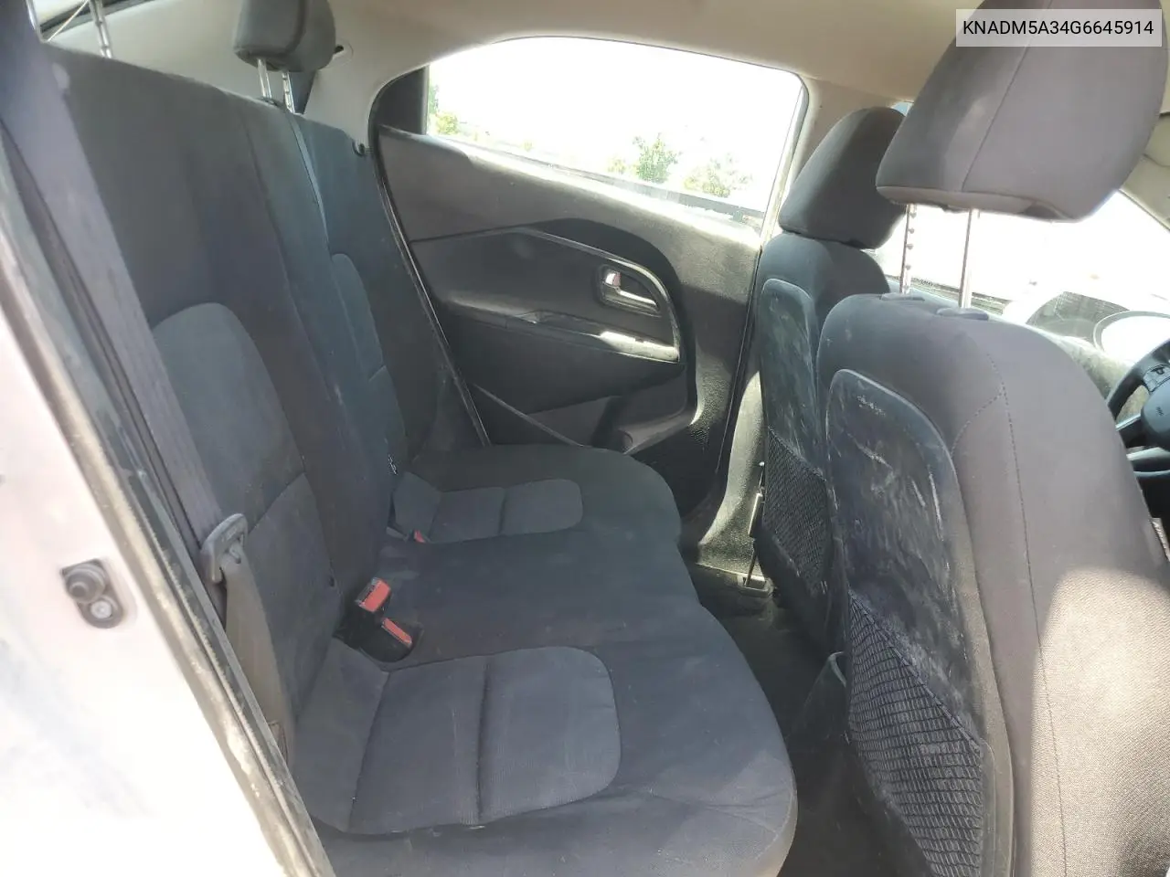 2016 Kia Rio Lx VIN: KNADM5A34G6645914 Lot: 62580085