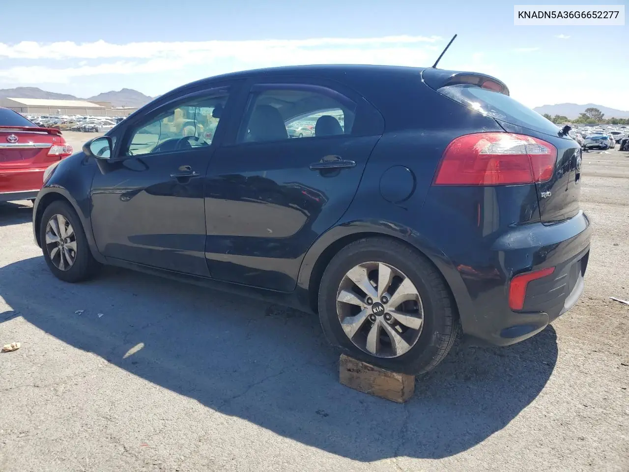 2016 Kia Rio Ex VIN: KNADN5A36G6652277 Lot: 63019615