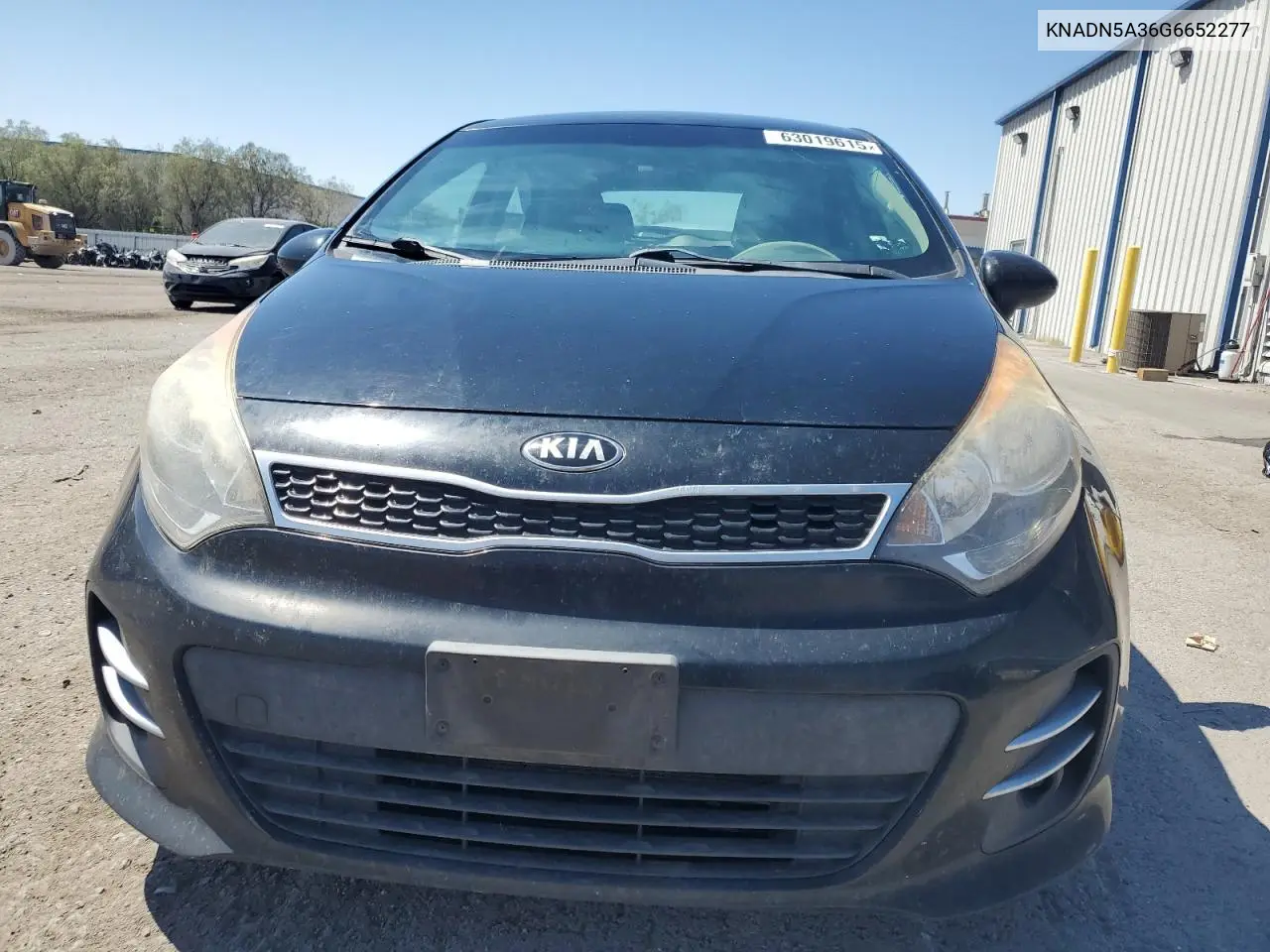 2016 Kia Rio Ex VIN: KNADN5A36G6652277 Lot: 63019615