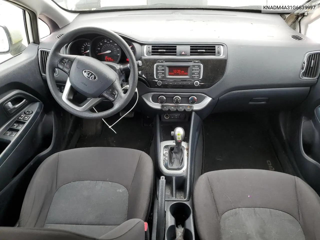 2016 Kia Rio Lx VIN: KNADM4A31G6639997 Lot: 64327745