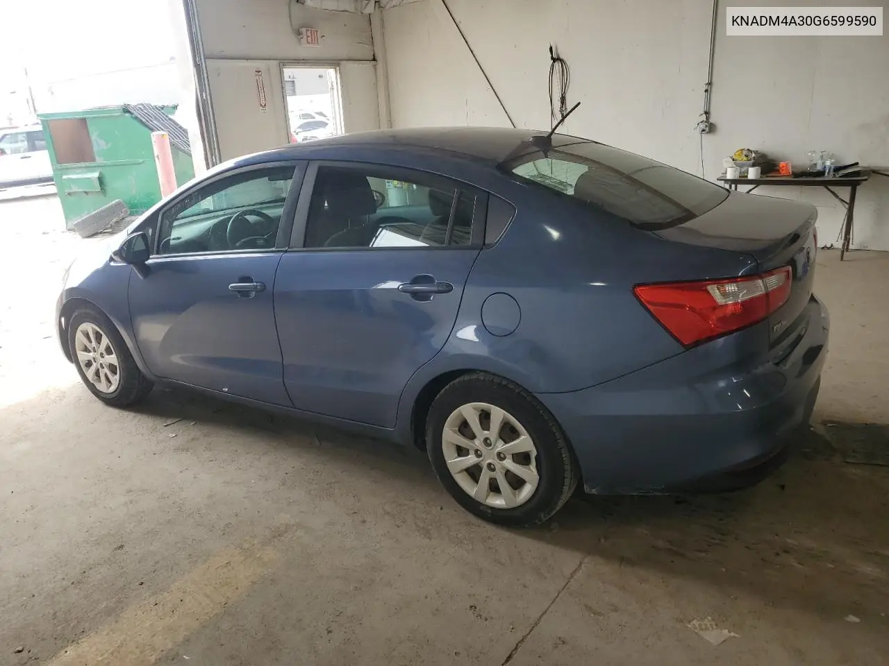 2016 Kia Rio Lx VIN: KNADM4A30G6599590 Lot: 65615265