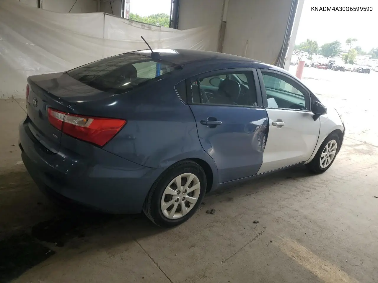 2016 Kia Rio Lx VIN: KNADM4A30G6599590 Lot: 65615265