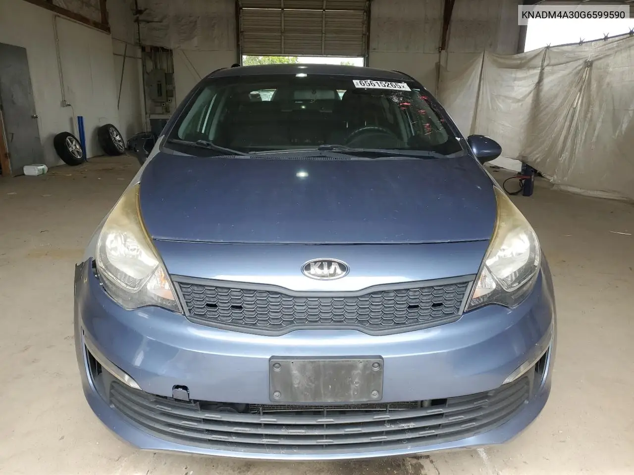 2016 Kia Rio Lx VIN: KNADM4A30G6599590 Lot: 65615265