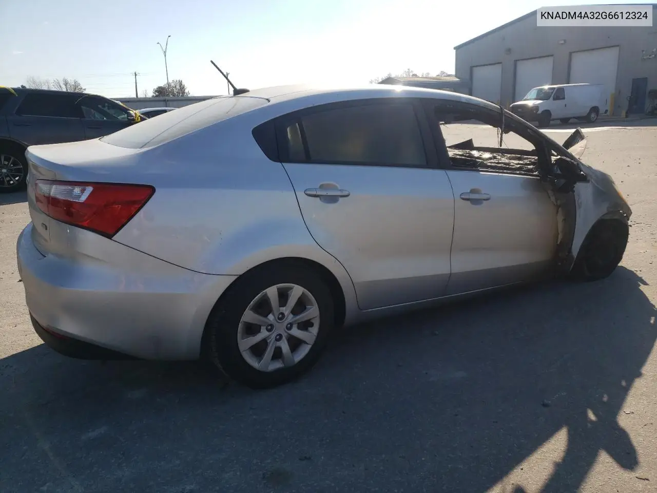 2016 Kia Rio Lx VIN: KNADM4A32G6612324 Lot: 83633264