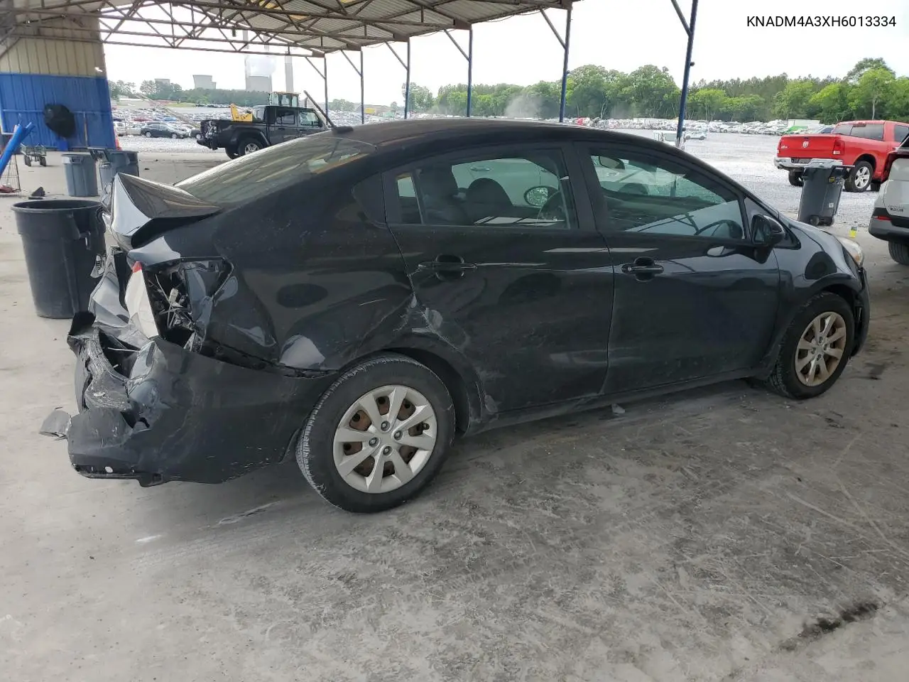 2017 Kia Rio Lx VIN: KNADM4A3XH6013334 Lot: 56464685