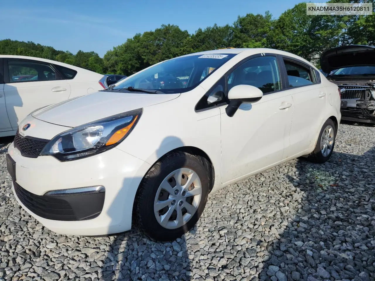 2017 Kia Rio Lx VIN: KNADM4A35H6120811 Lot: 61435335