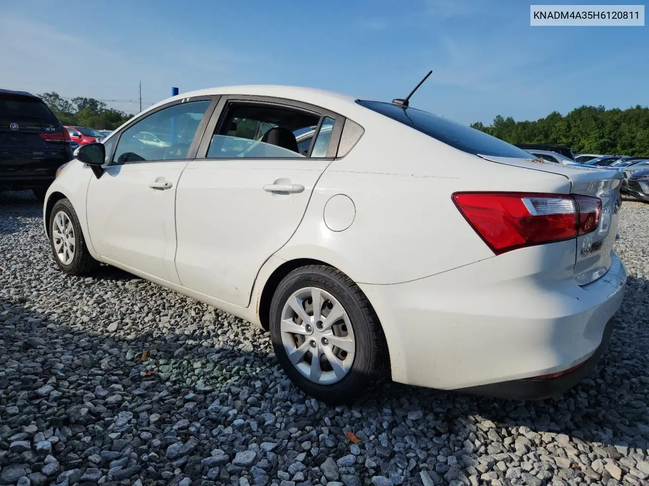 2017 Kia Rio Lx VIN: KNADM4A35H6120811 Lot: 61435335