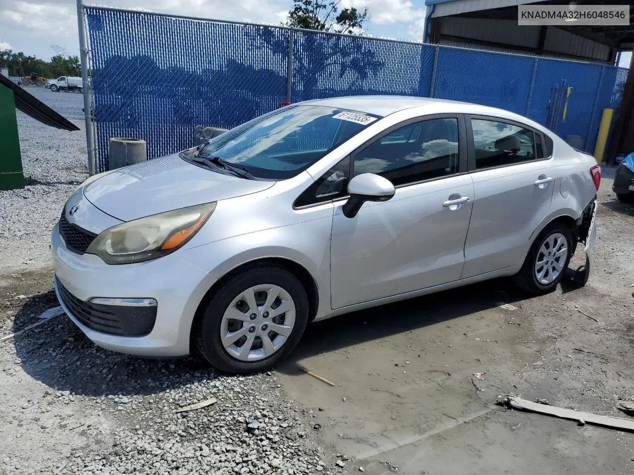 2017 Kia Rio Lx VIN: KNADM4A32H6048546 Lot: 62338465