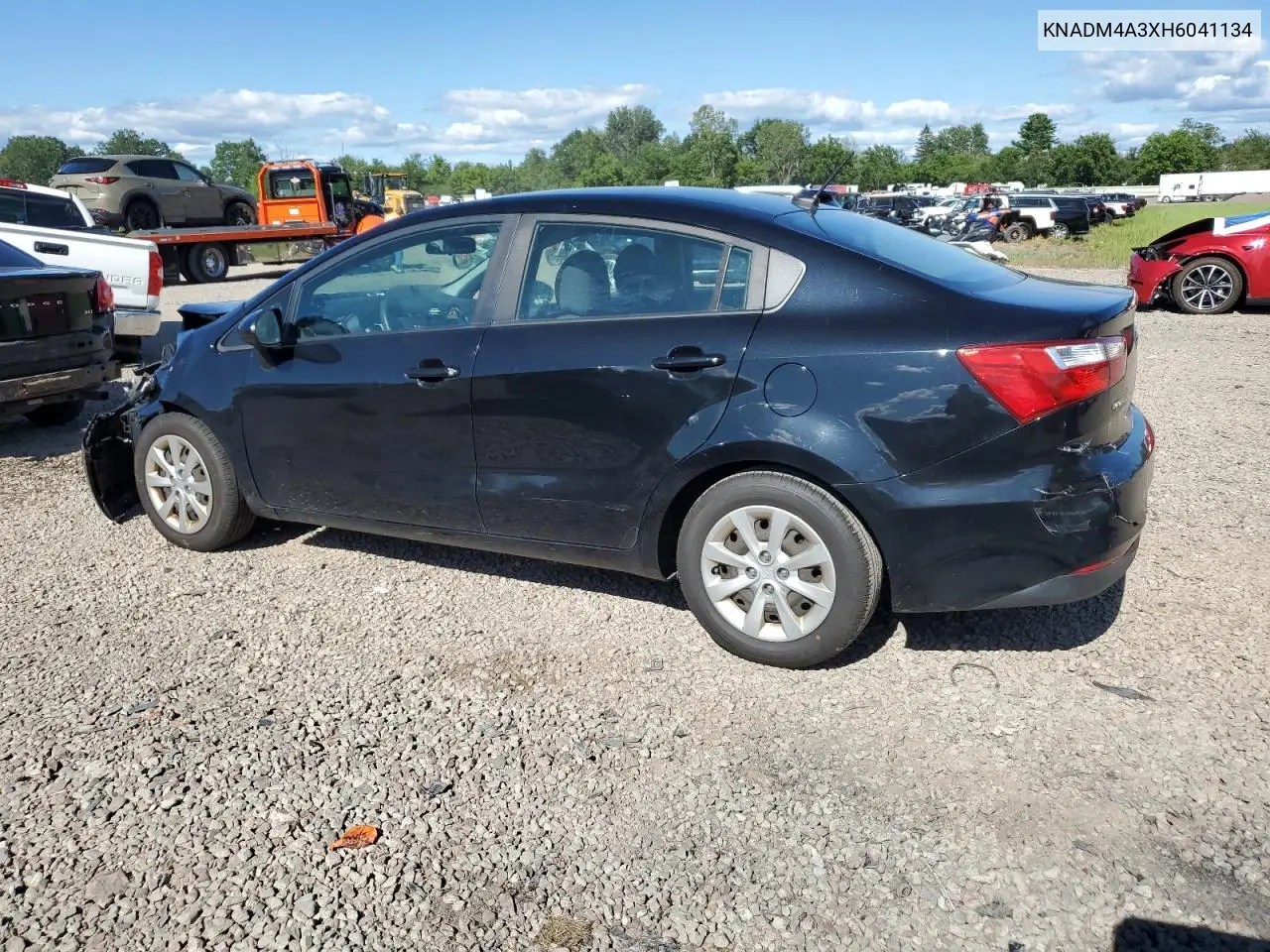 2017 Kia Rio Lx VIN: KNADM4A3XH6041134 Lot: 65331855