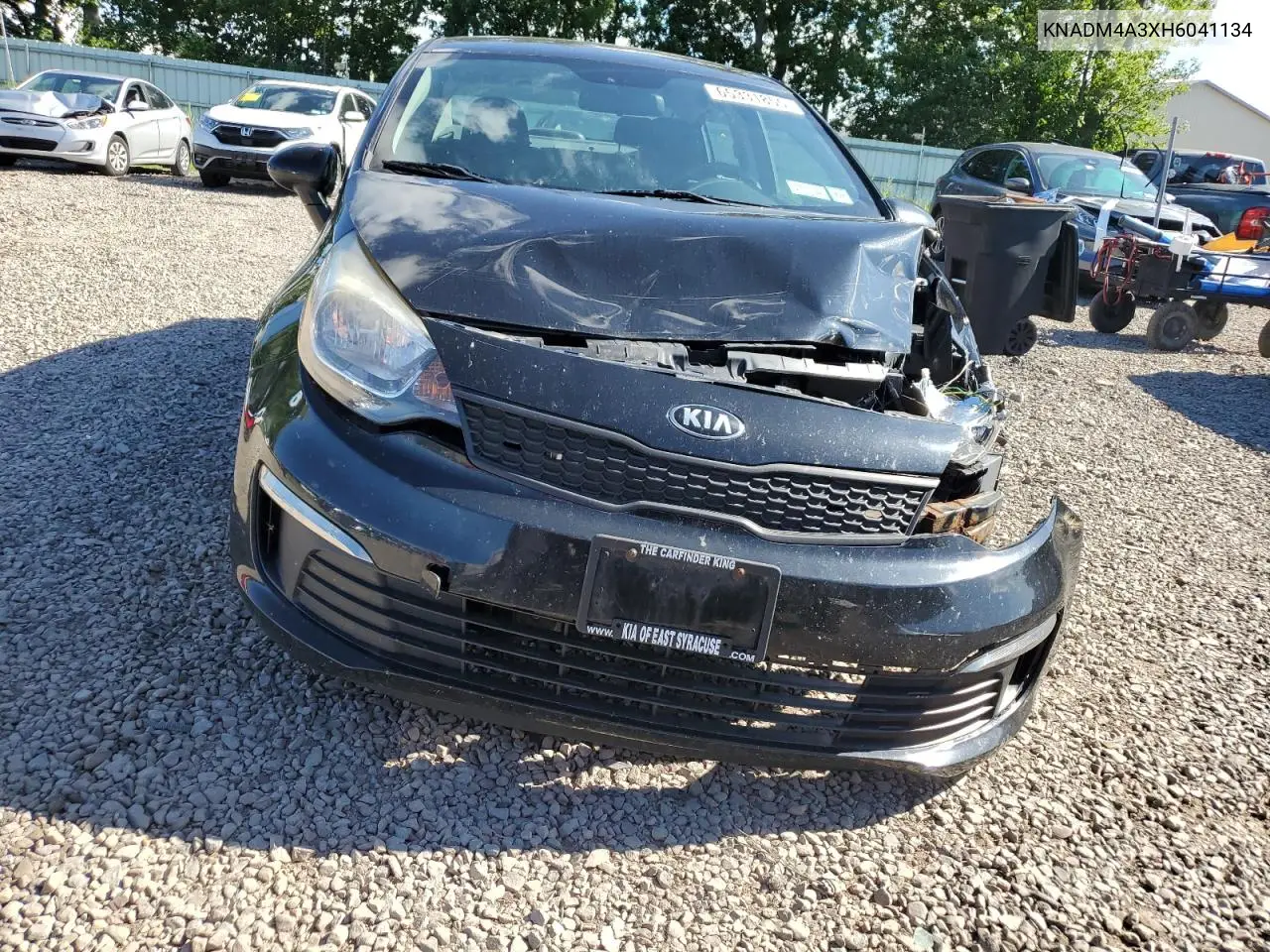 2017 Kia Rio Lx VIN: KNADM4A3XH6041134 Lot: 65331855