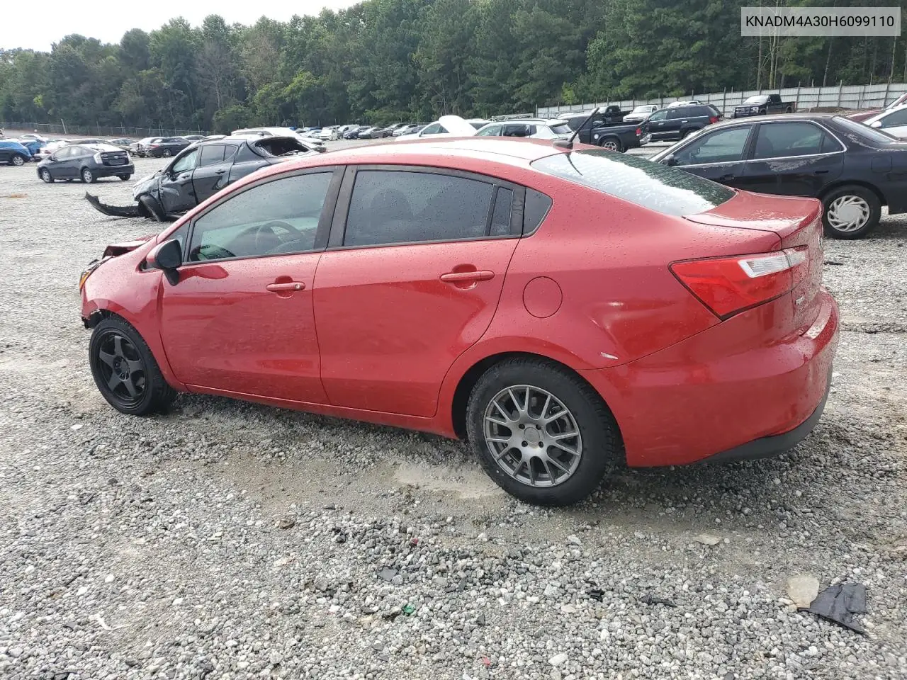 2017 Kia Rio Lx VIN: KNADM4A30H6099110 Lot: 65591915