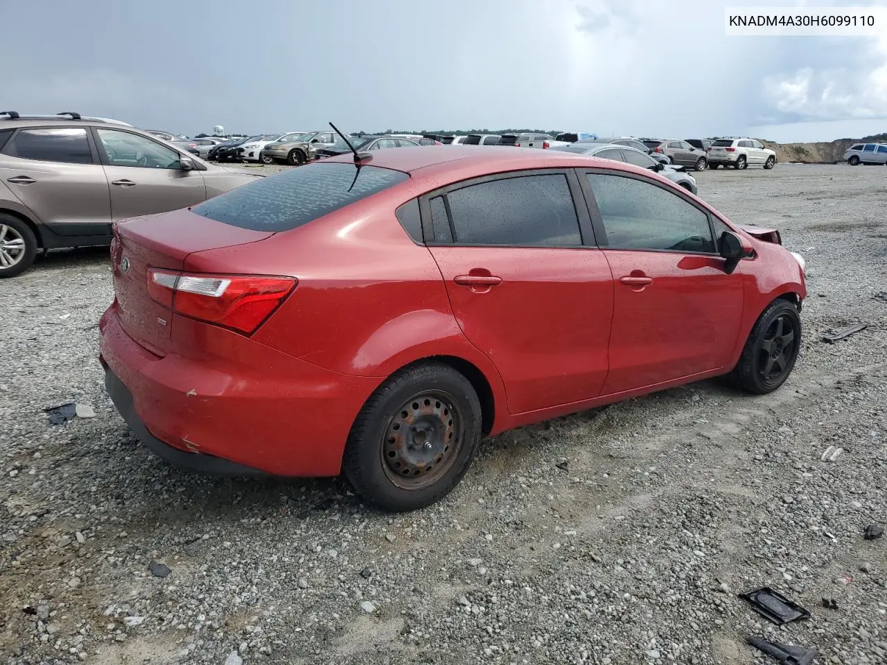 2017 Kia Rio Lx VIN: KNADM4A30H6099110 Lot: 65591915