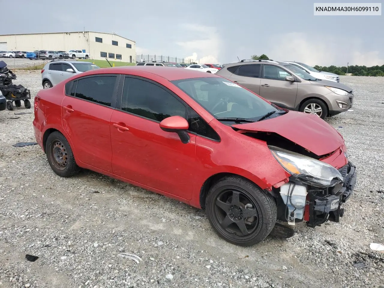 2017 Kia Rio Lx VIN: KNADM4A30H6099110 Lot: 65591915