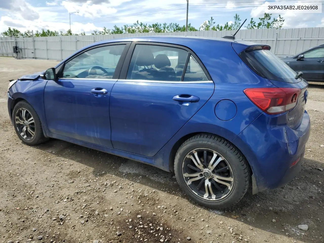 2018 Kia Rio Ex VIN: 3KPA35AB2JE026908 Lot: 56764825