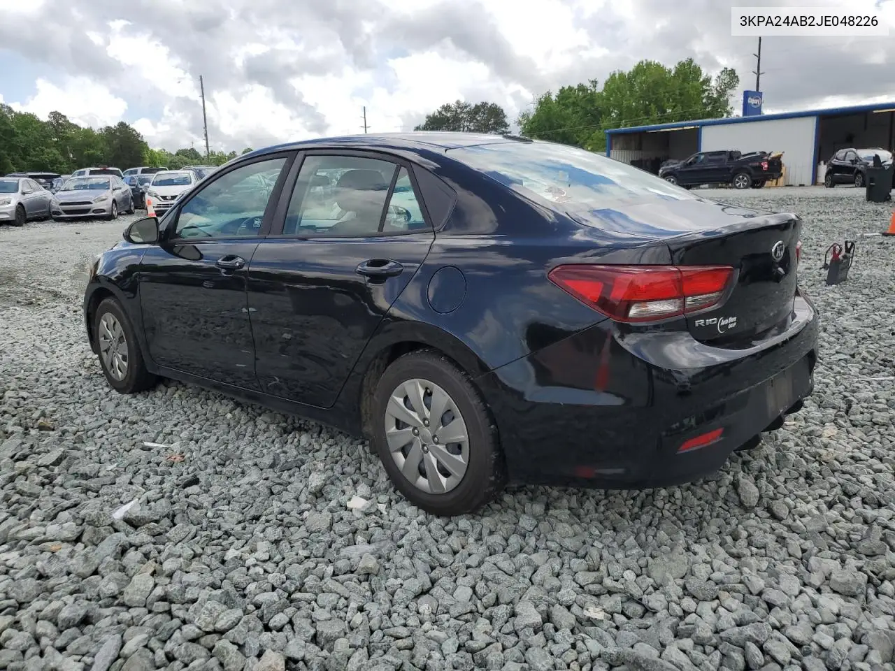 2018 Kia Rio Lx VIN: 3KPA24AB2JE048226 Lot: 56869355