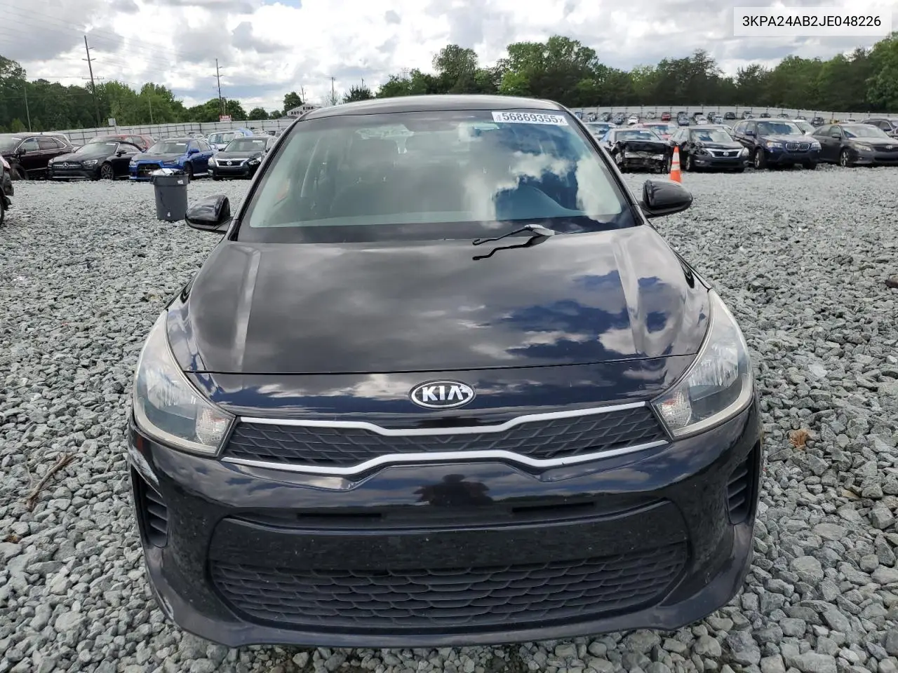 2018 Kia Rio Lx VIN: 3KPA24AB2JE048226 Lot: 56869355