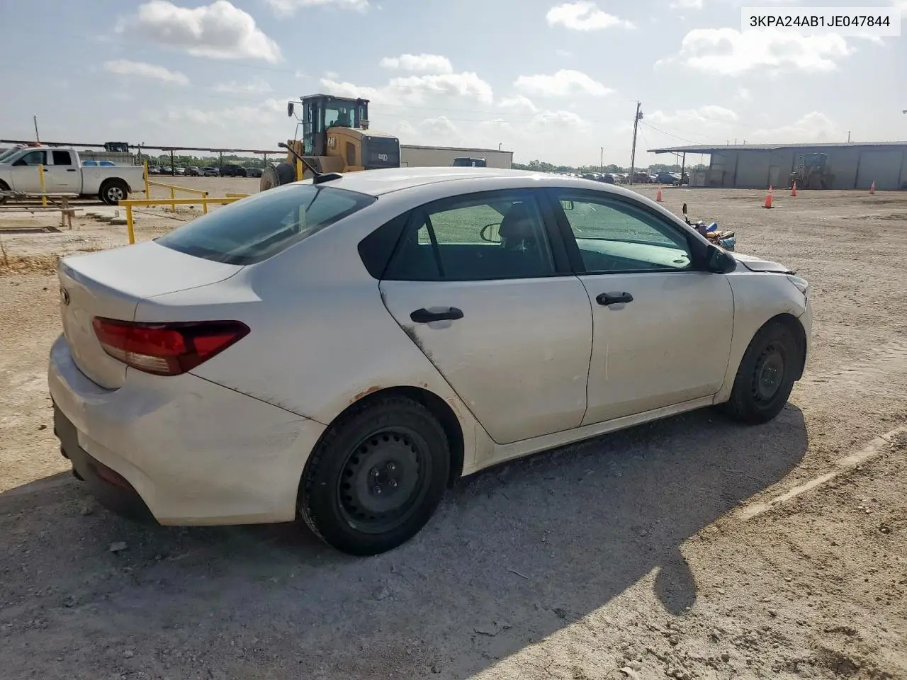 2018 Kia Rio Lx VIN: 3KPA24AB1JE047844 Lot: 63178025