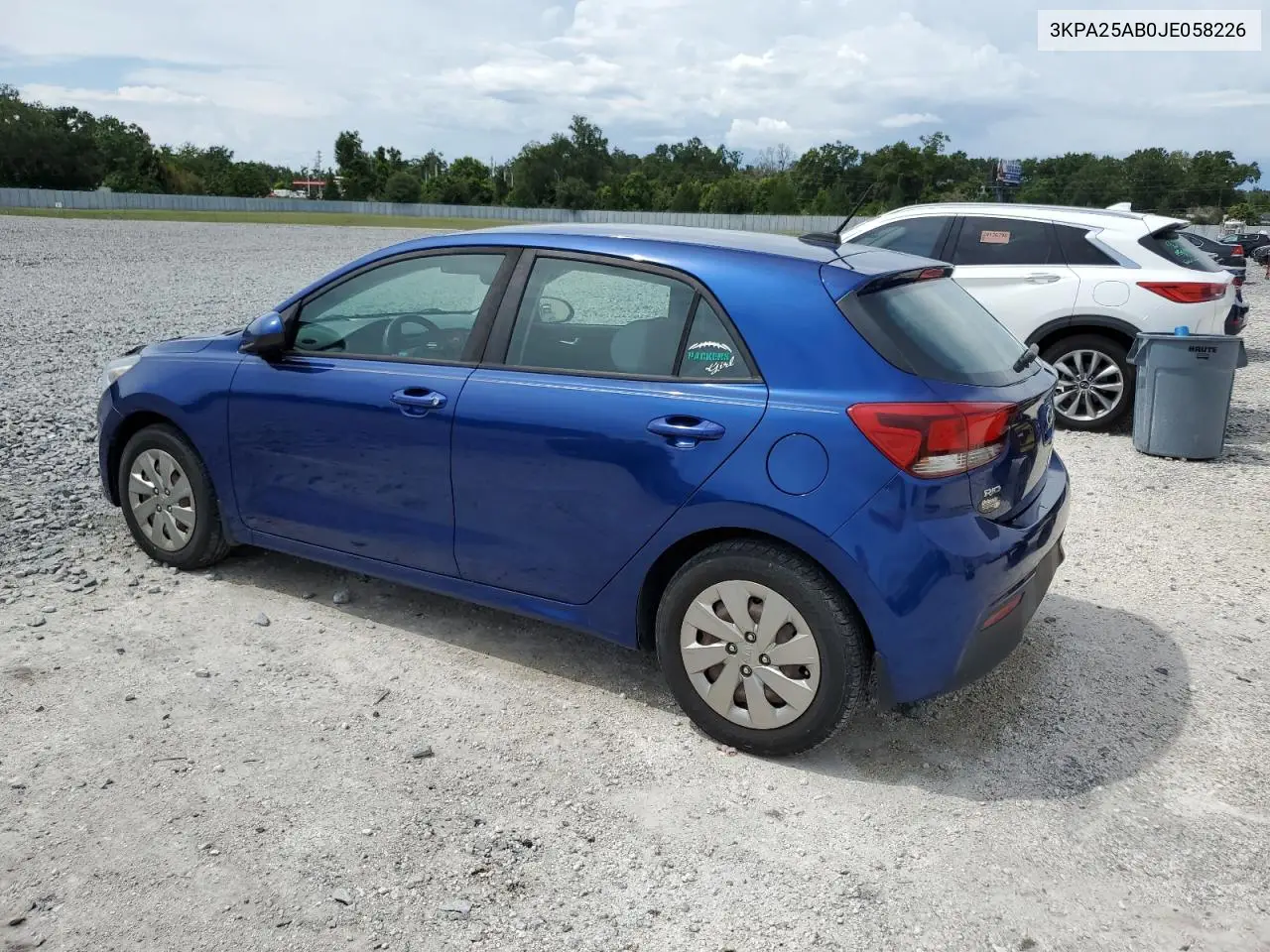 2018 Kia Rio Lx VIN: 3KPA25AB0JE058226 Lot: 65181005