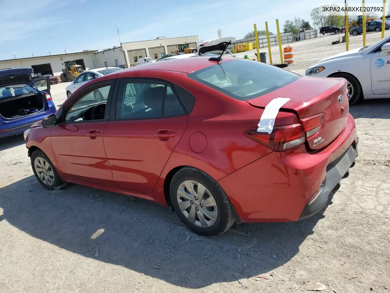 2019 Kia Rio S VIN: 3KPA24ABXKE207592 Lot: 54351625