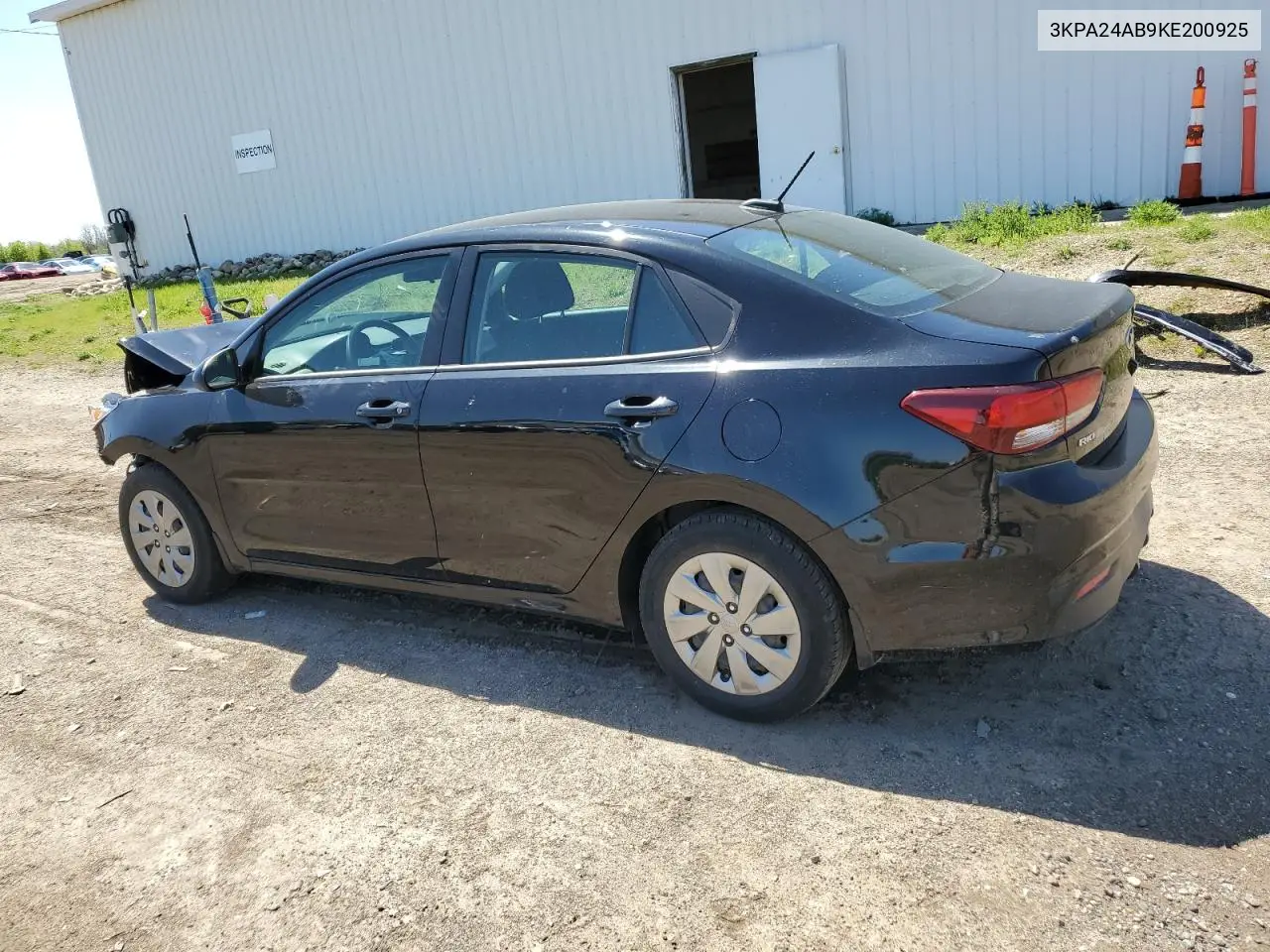 2019 Kia Rio S VIN: 3KPA24AB9KE200925 Lot: 56212265