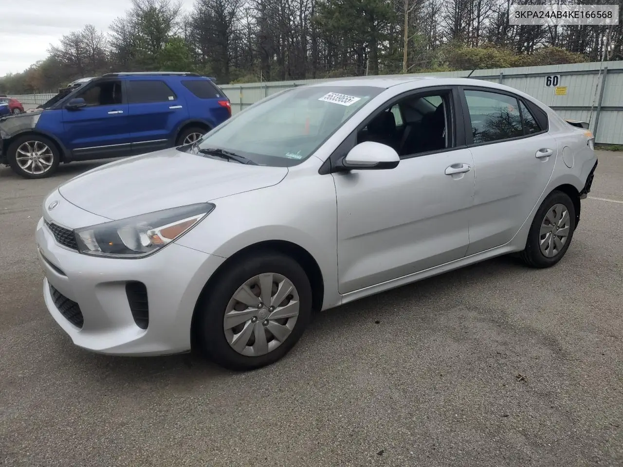 2019 Kia Rio S VIN: 3KPA24AB4KE166568 Lot: 56339655