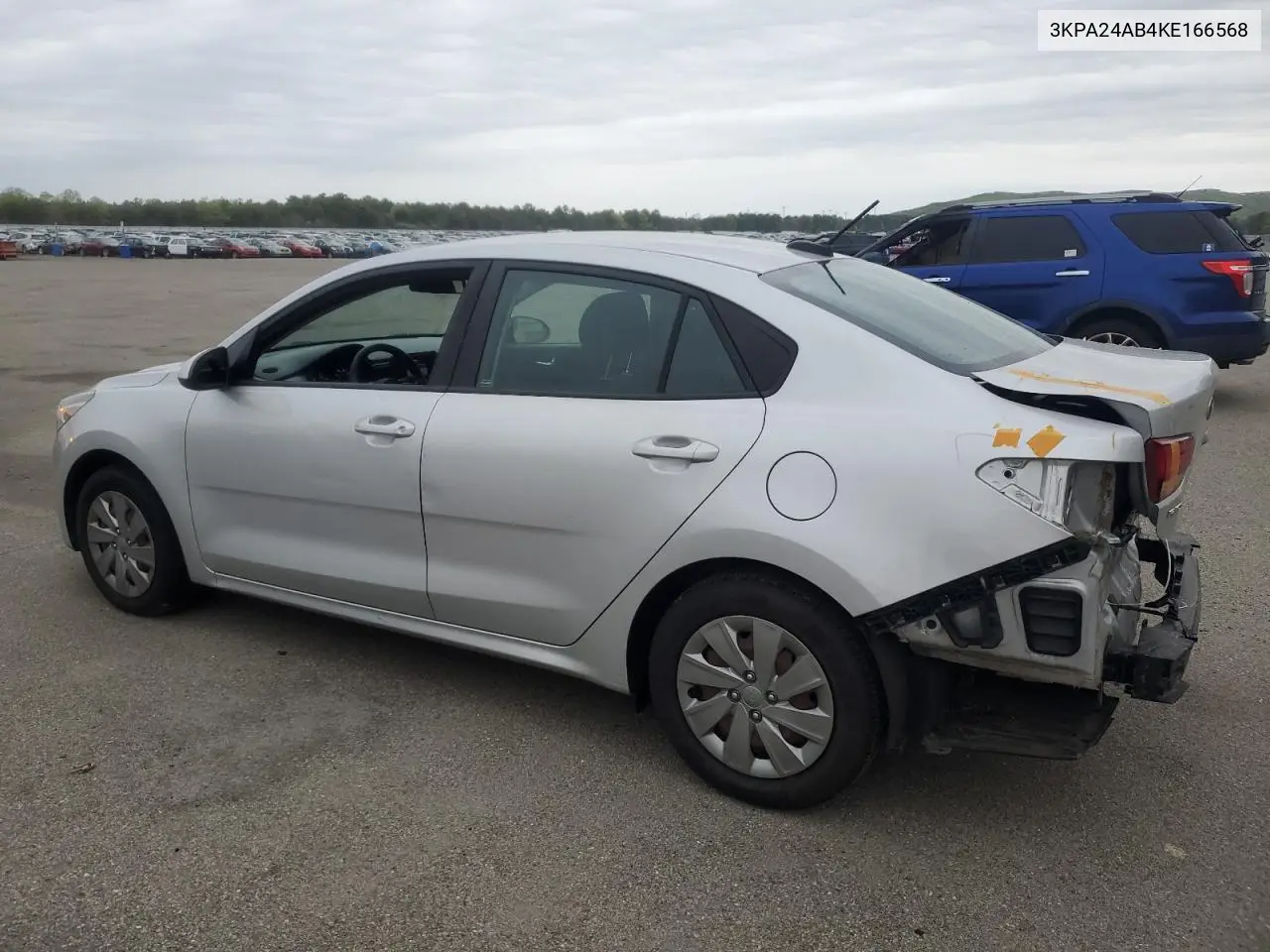 2019 Kia Rio S VIN: 3KPA24AB4KE166568 Lot: 56339655