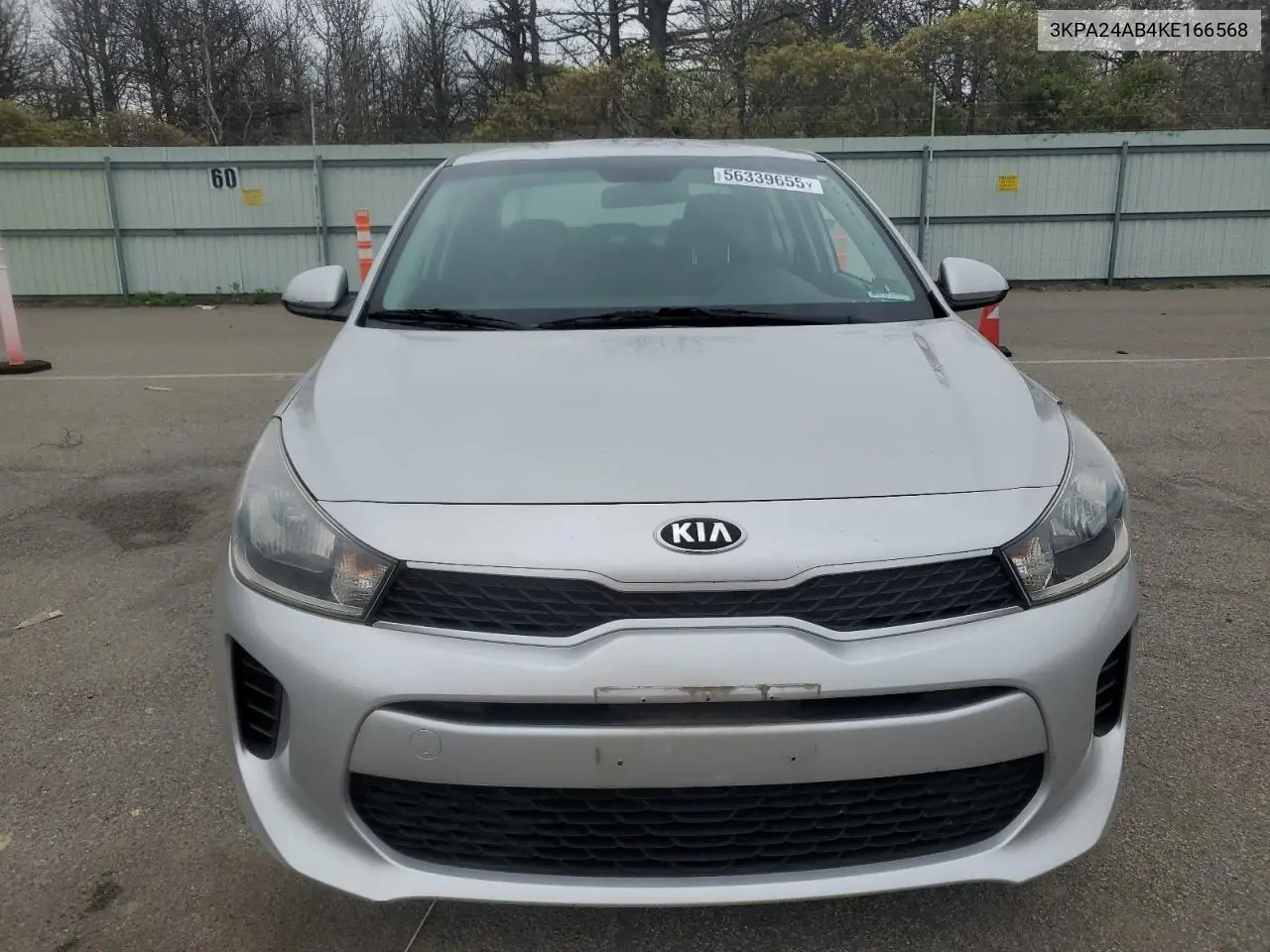 2019 Kia Rio S VIN: 3KPA24AB4KE166568 Lot: 56339655