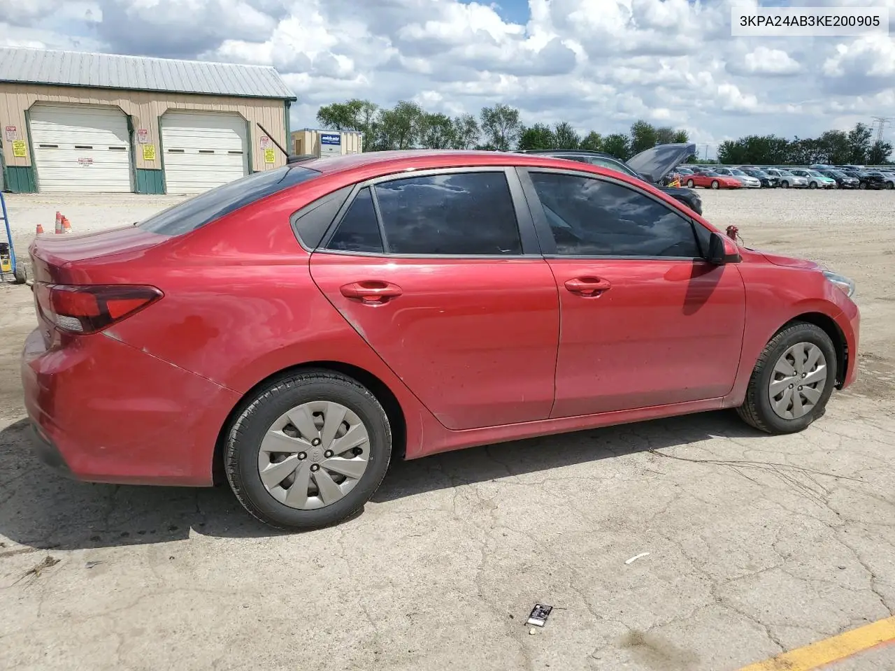 2019 Kia Rio S VIN: 3KPA24AB3KE200905 Lot: 56685295
