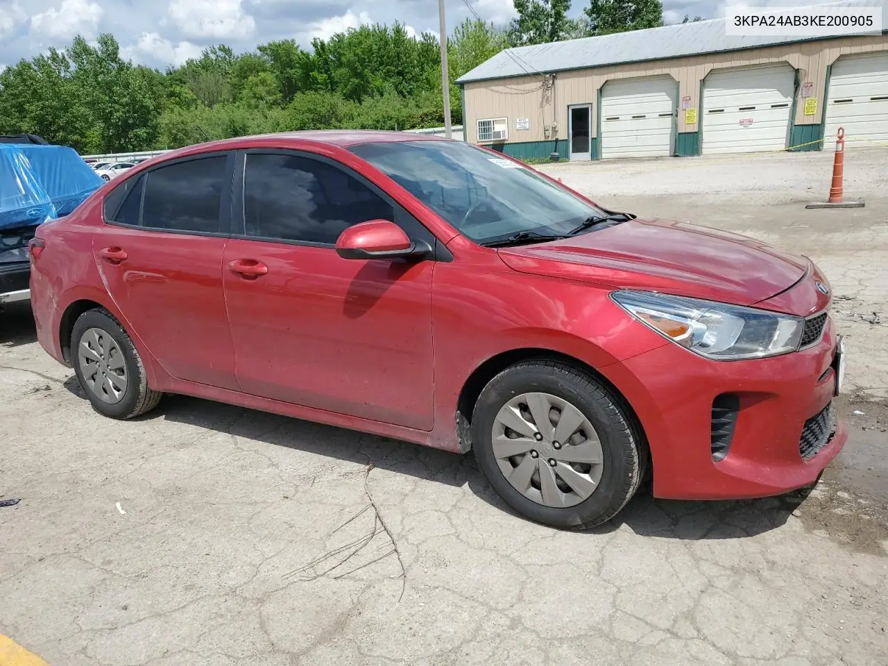2019 Kia Rio S VIN: 3KPA24AB3KE200905 Lot: 56685295