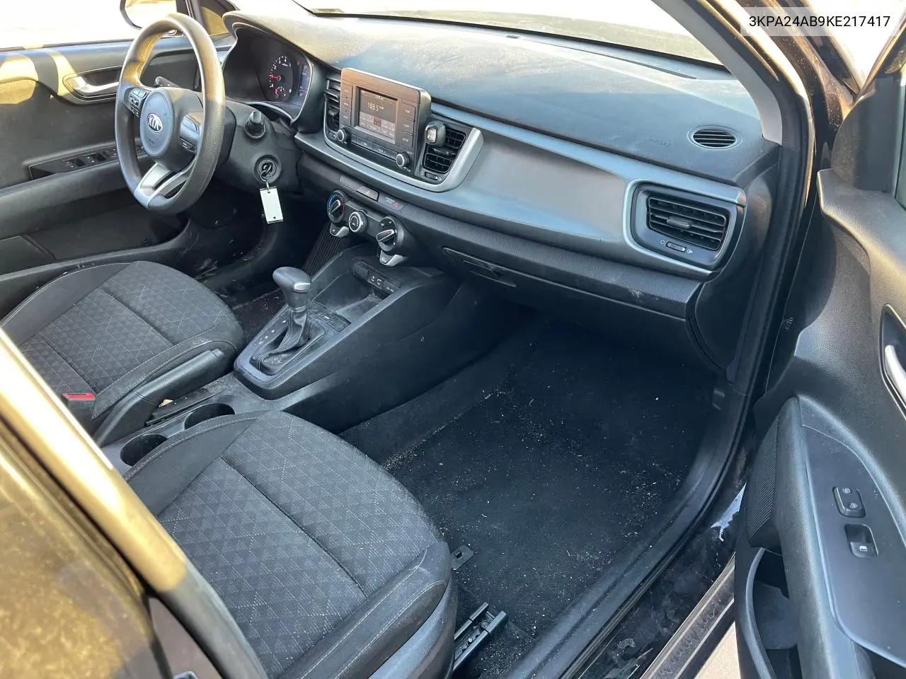 2019 Kia Rio S VIN: 3KPA24AB9KE217417 Lot: 57188205