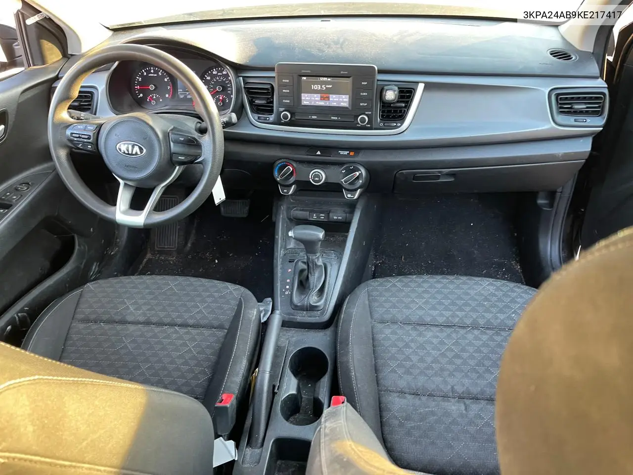2019 Kia Rio S VIN: 3KPA24AB9KE217417 Lot: 57188205