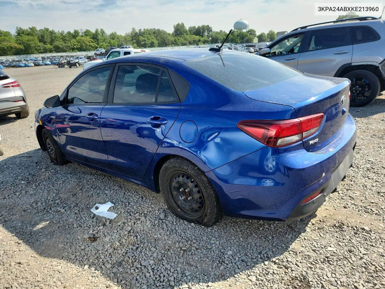2019 Kia Rio S VIN: 3KPA24ABXKE213960 Lot: 62324135