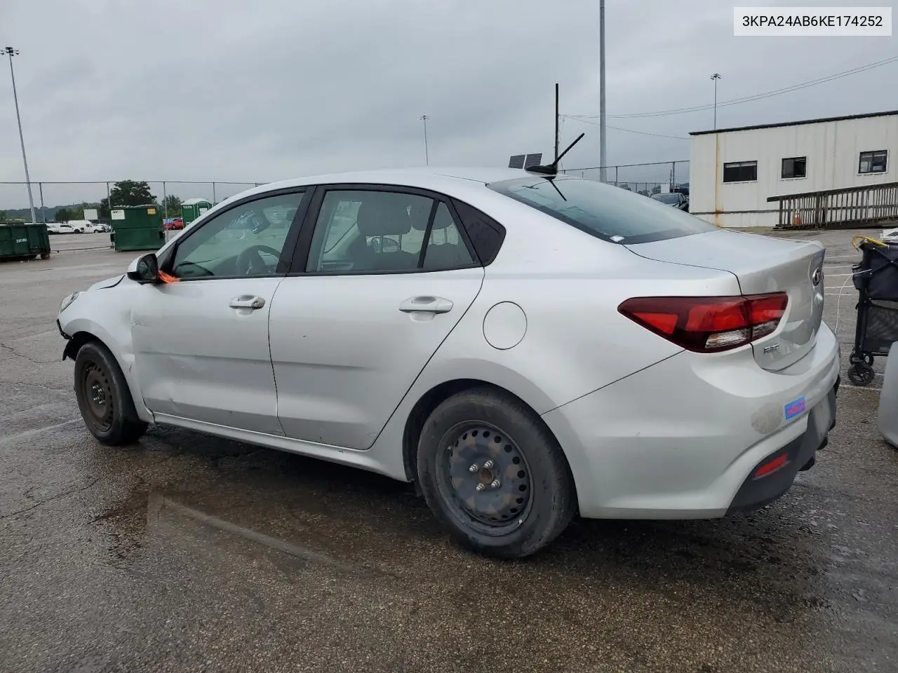 2019 Kia Rio S VIN: 3KPA24AB6KE174252 Lot: 62830545