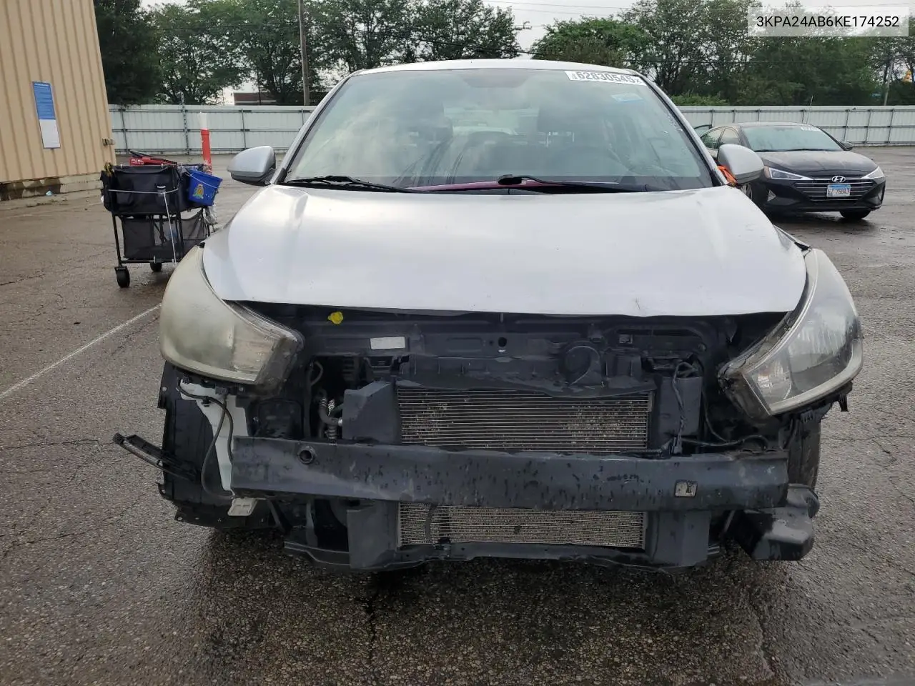 2019 Kia Rio S VIN: 3KPA24AB6KE174252 Lot: 62830545