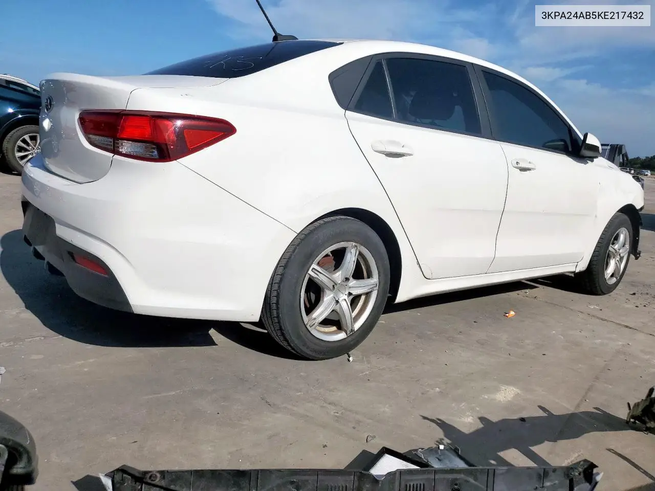 2019 Kia Rio S VIN: 3KPA24AB5KE217432 Lot: 64664555