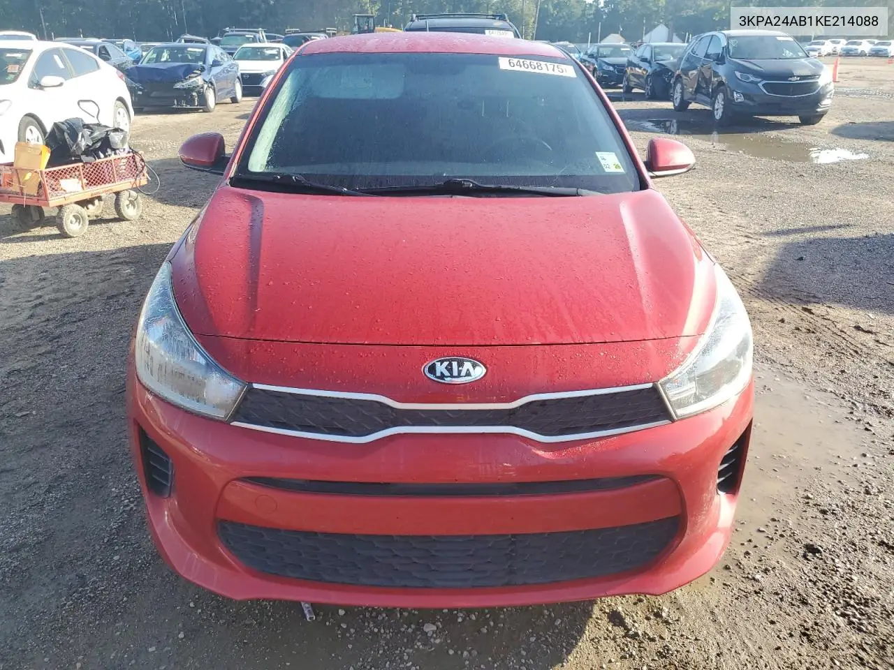2019 Kia Rio S VIN: 3KPA24AB1KE214088 Lot: 64668175