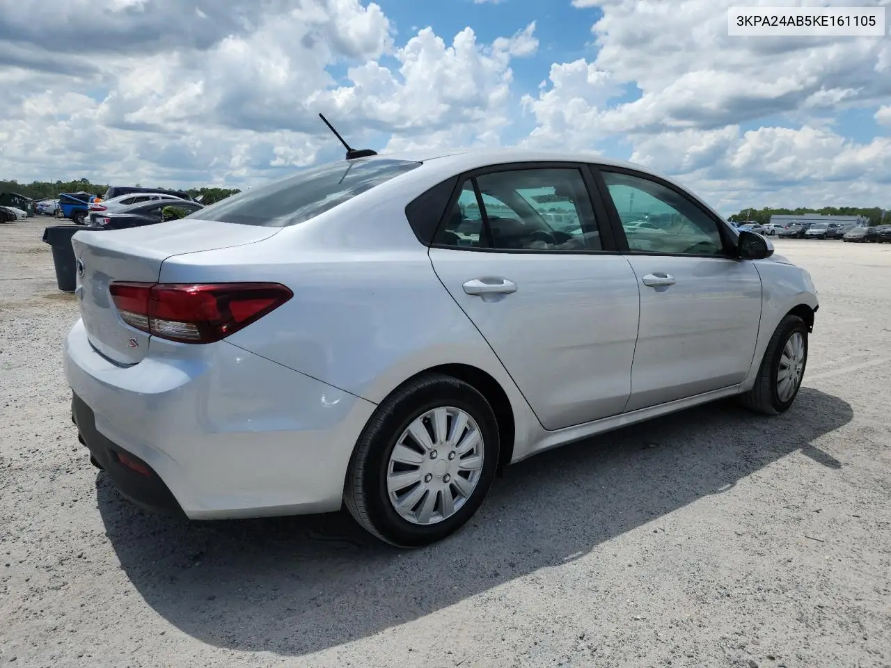 2019 Kia Rio S VIN: 3KPA24AB5KE161105 Lot: 65613425