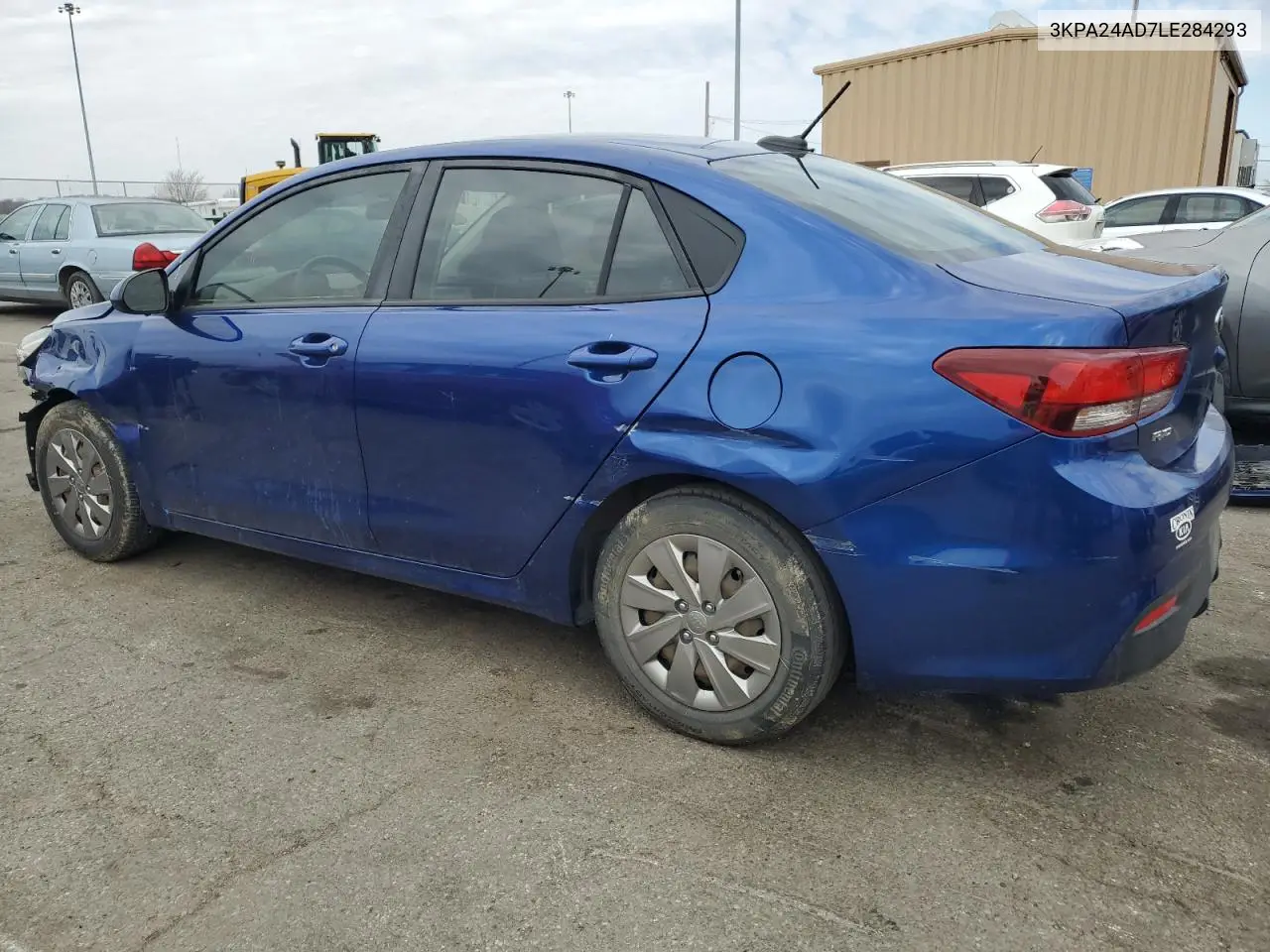 2020 Kia Rio Lx VIN: 3KPA24AD7LE284293 Lot: 50710525