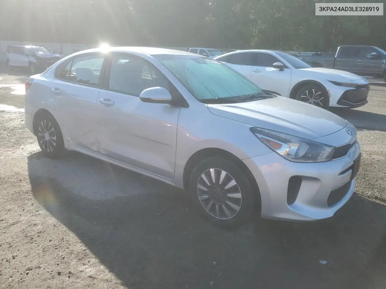 2020 Kia Rio Lx VIN: 3KPA24AD3LE328919 Lot: 56587105