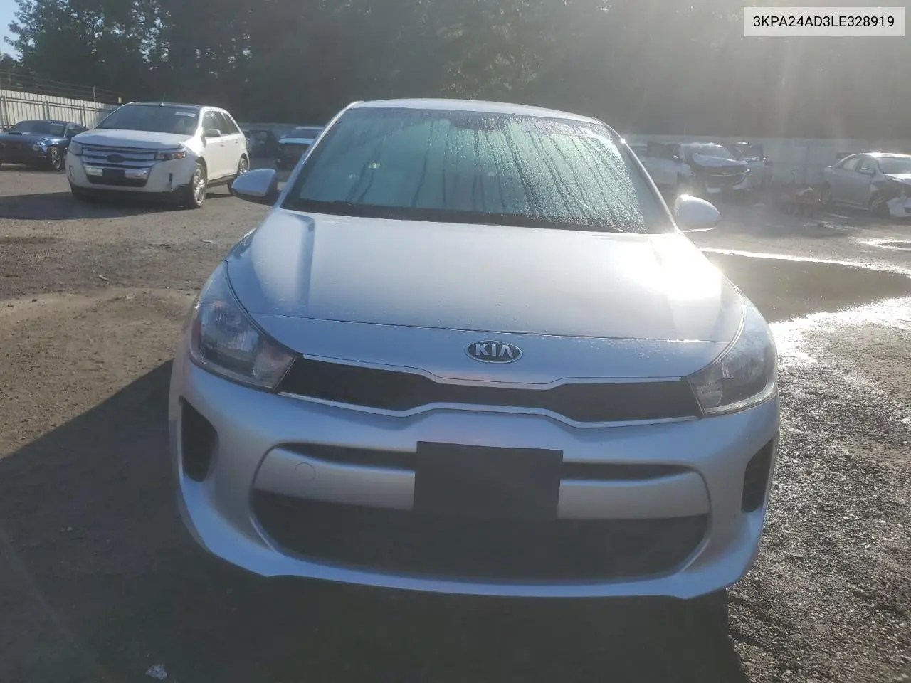 2020 Kia Rio Lx VIN: 3KPA24AD3LE328919 Lot: 56587105
