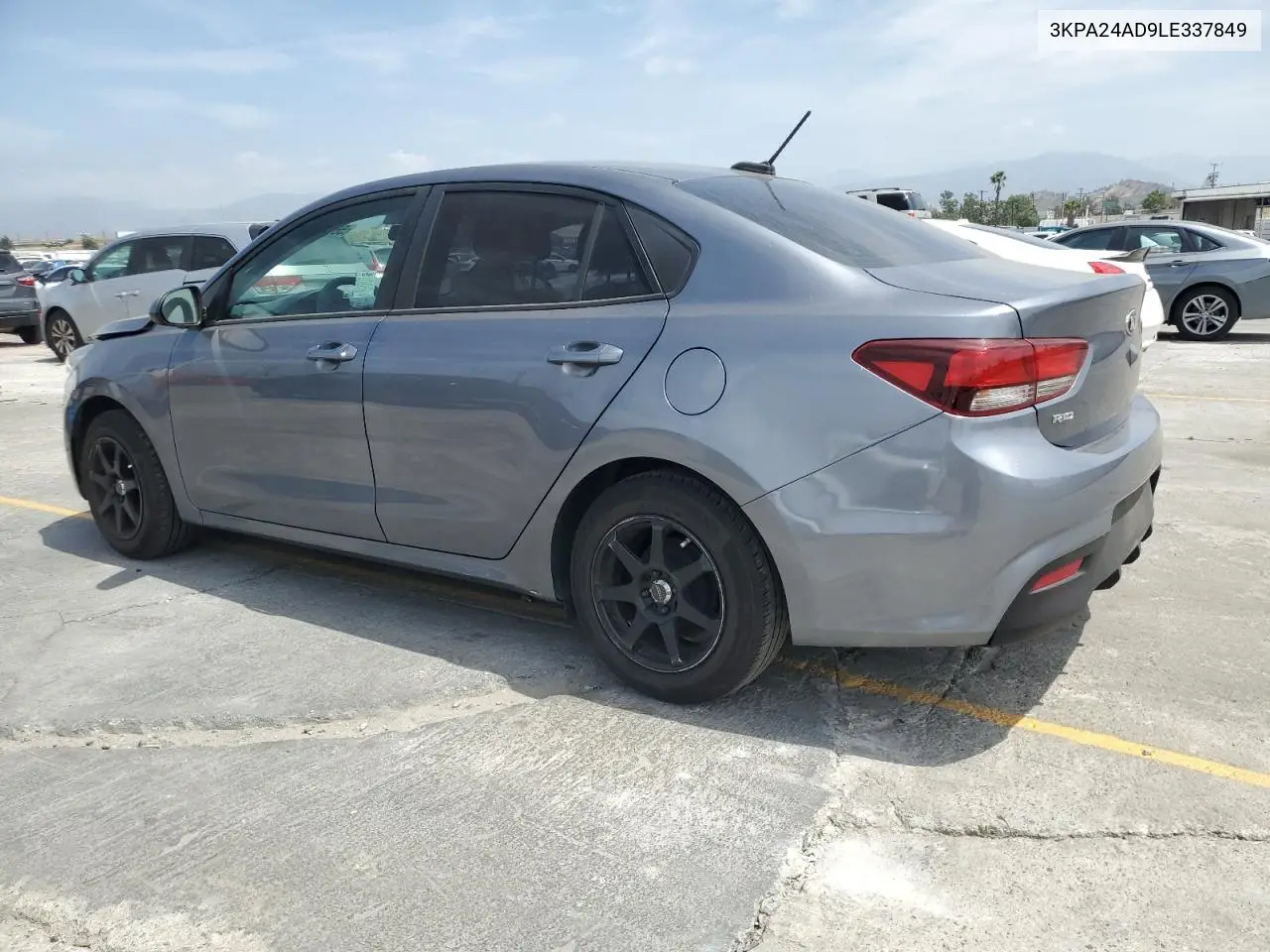 2020 Kia Rio Lx VIN: 3KPA24AD9LE337849 Lot: 56740515