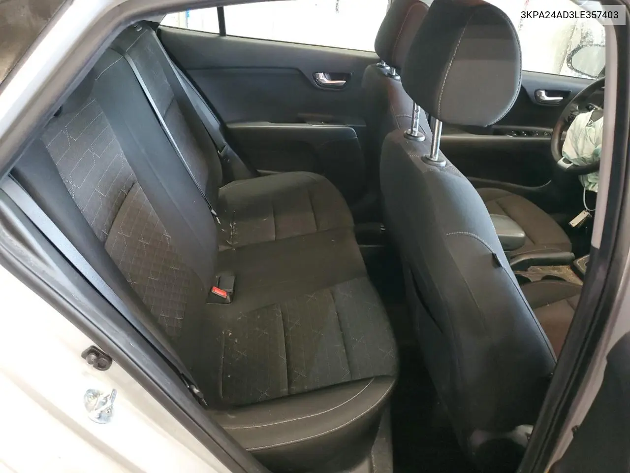 2020 Kia Rio Lx VIN: 3KPA24AD3LE357403 Lot: 56799375