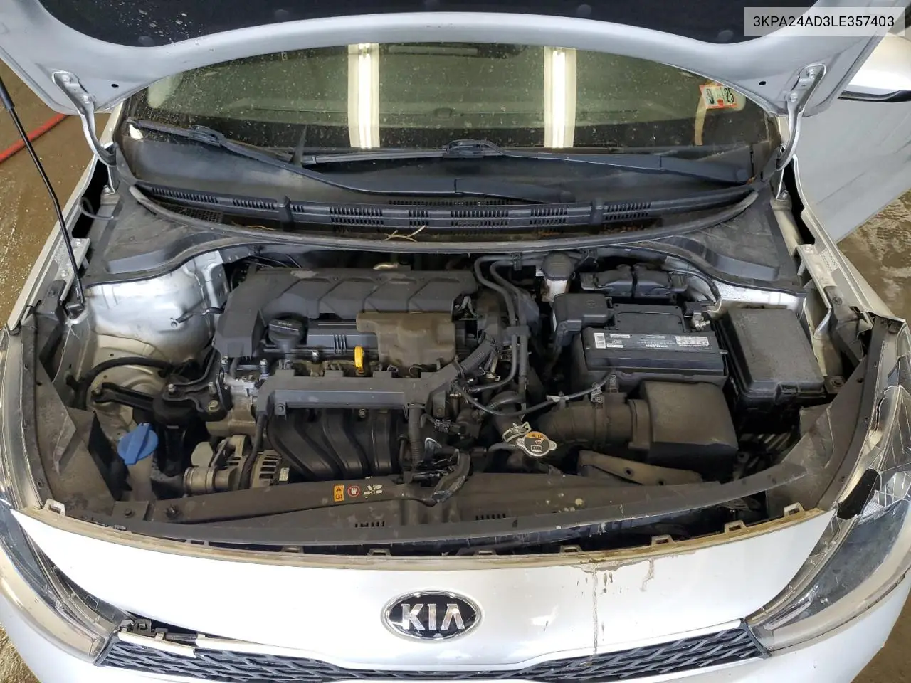 2020 Kia Rio Lx VIN: 3KPA24AD3LE357403 Lot: 56799375